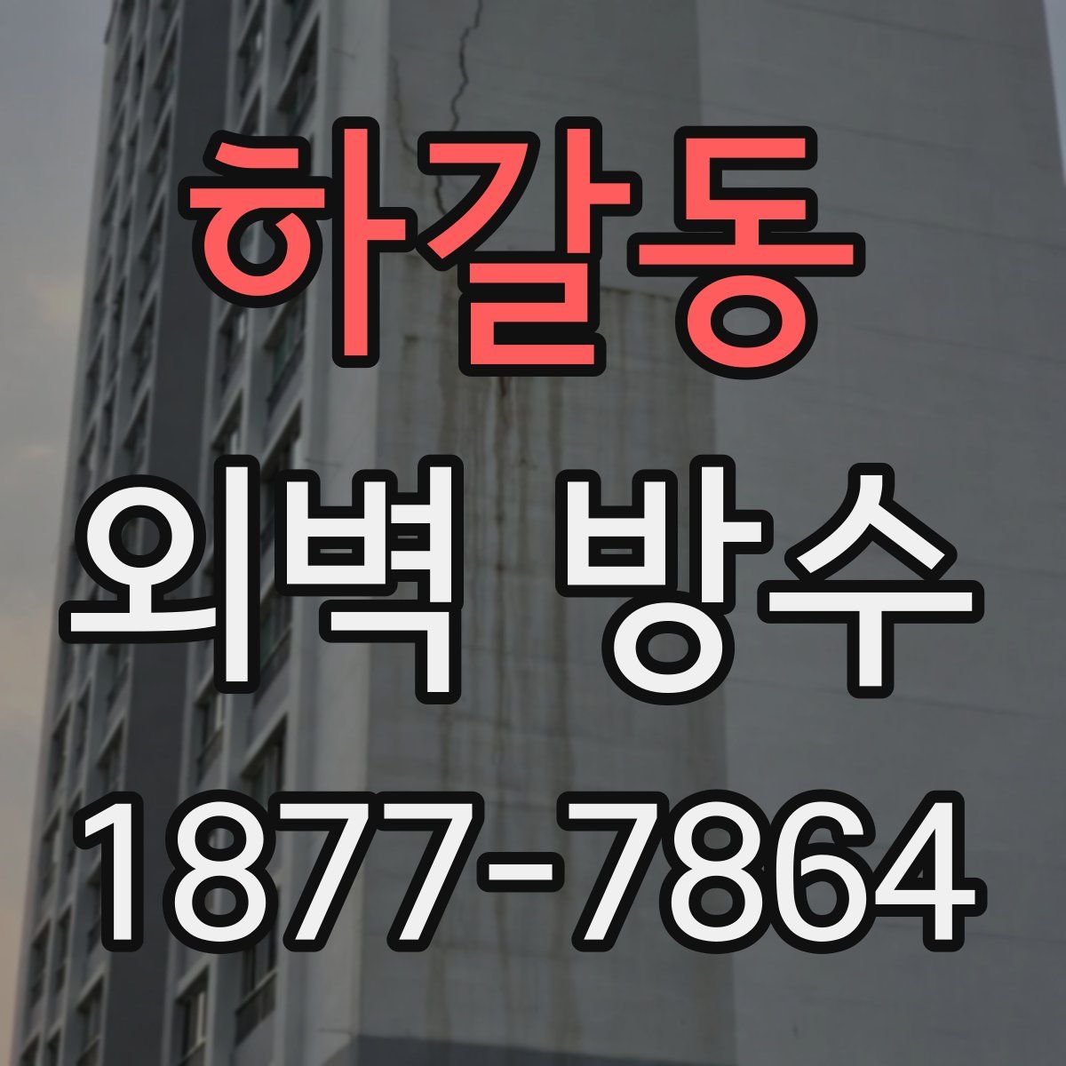 하갈동 외벽 방수