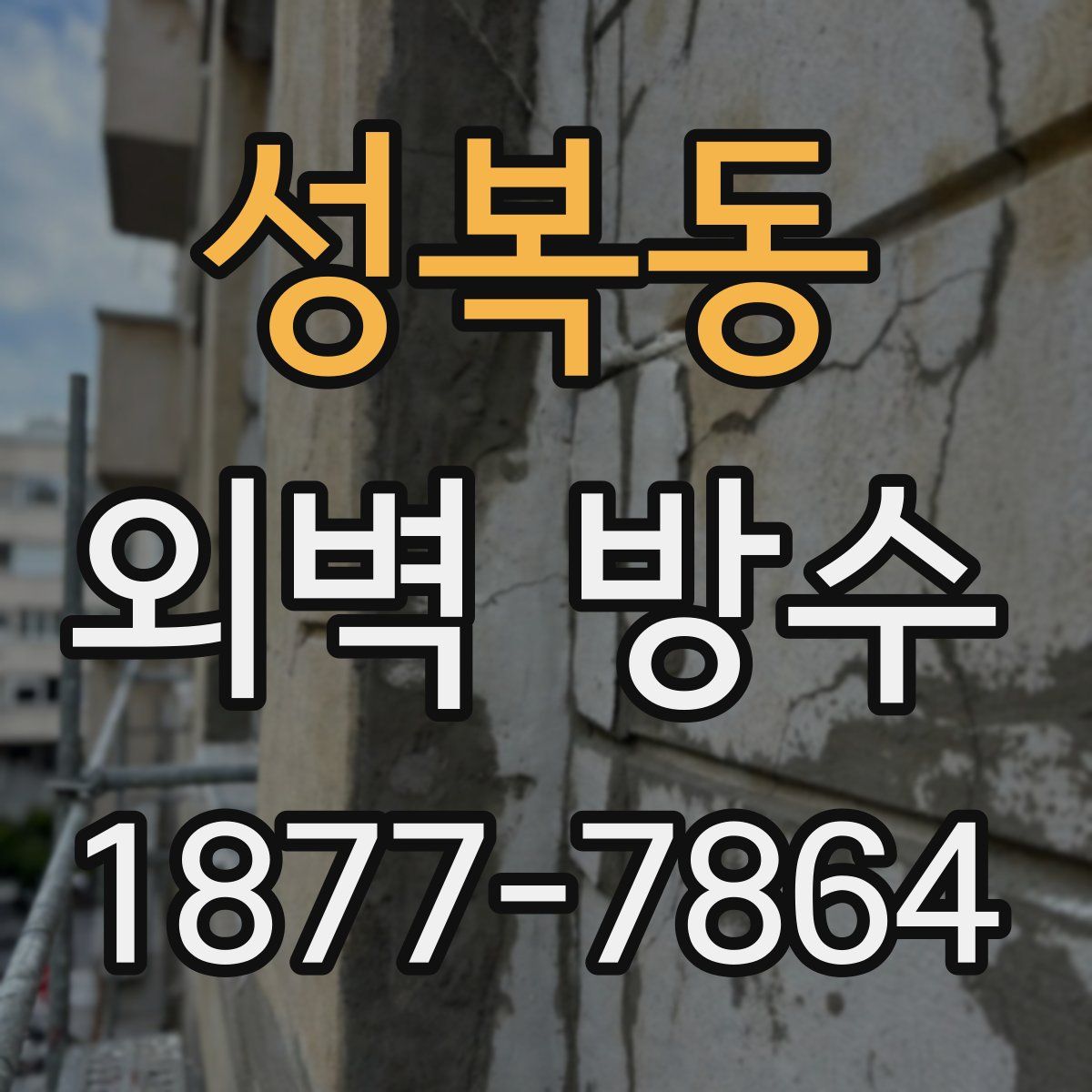 성복동 외벽 방수