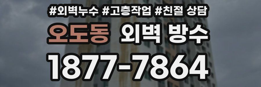 오도동 외벽 방수