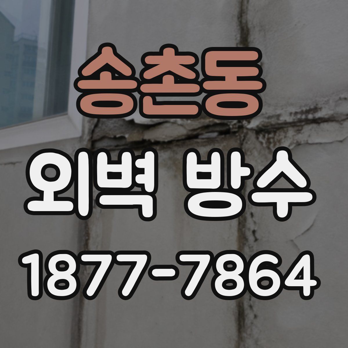 송촌동 외벽 방수
