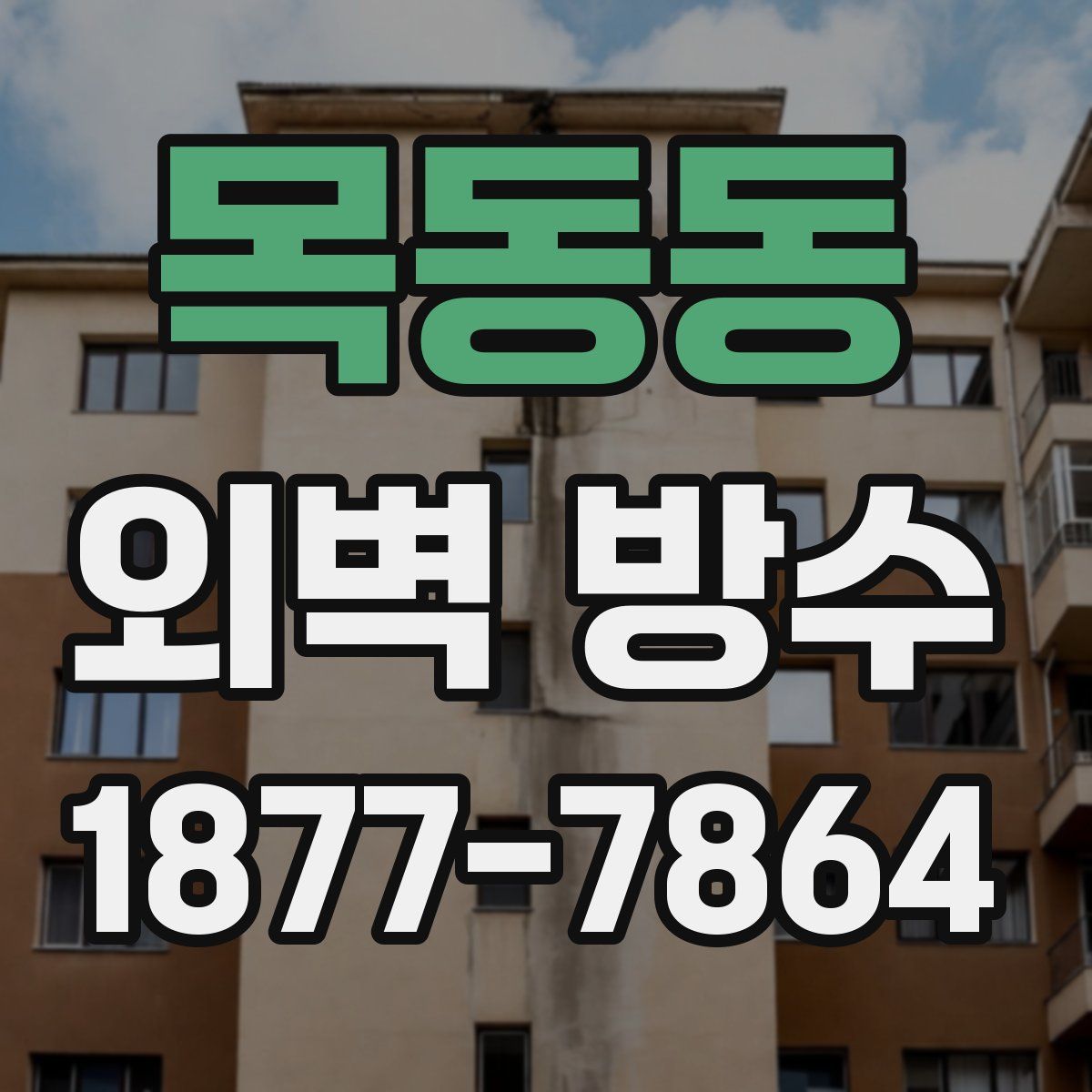 목동동 외벽 방수