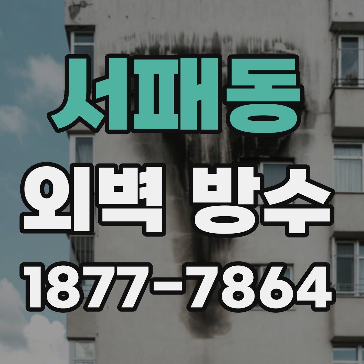 서패동 외벽 방수