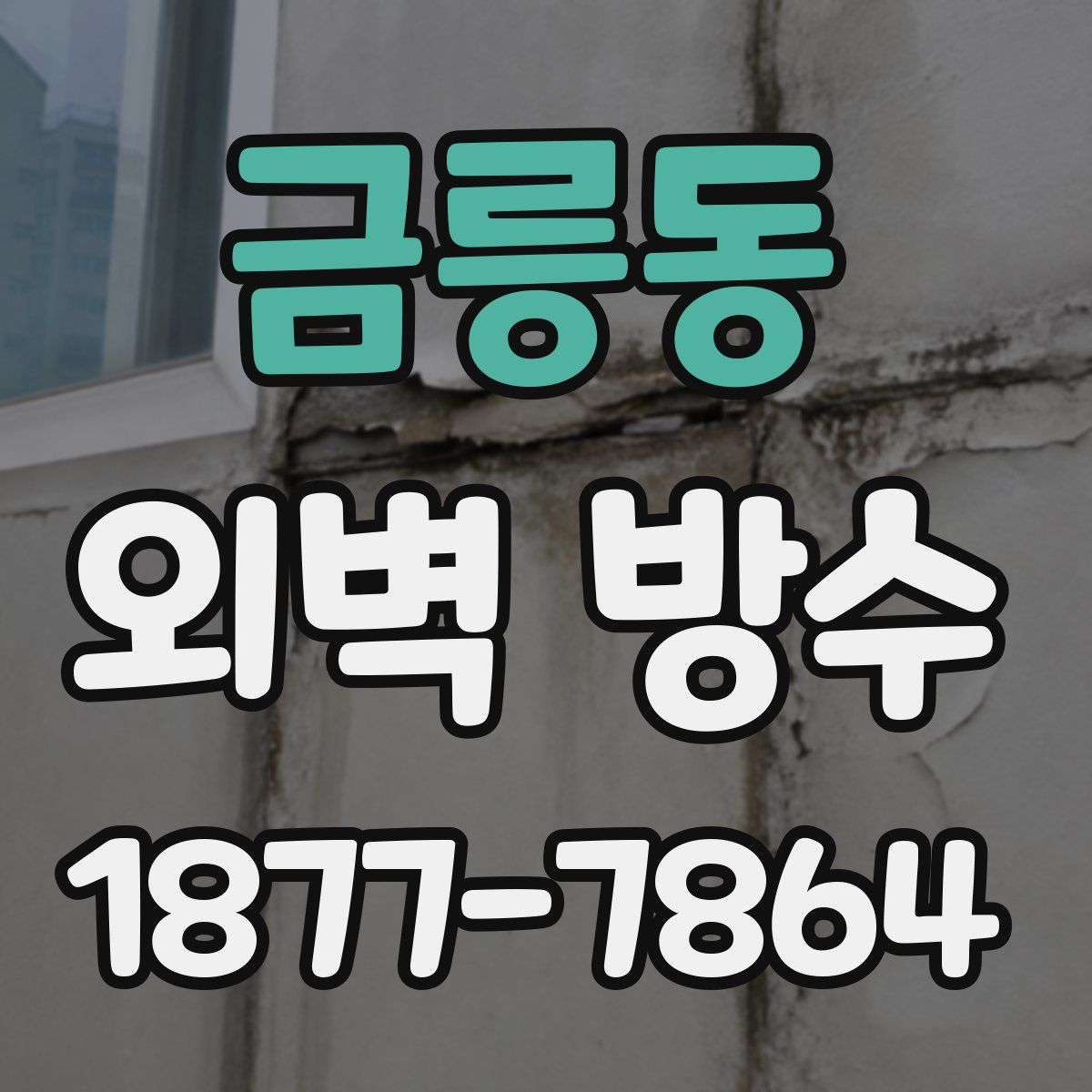 금릉동 외벽 방수