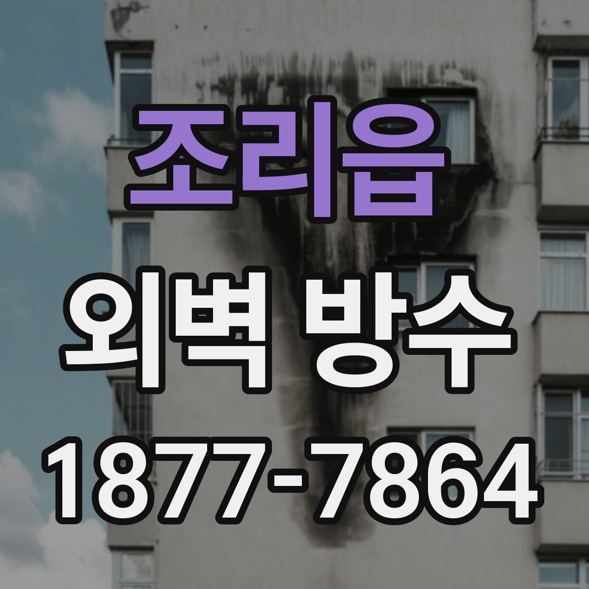 조리읍 외벽 방수
