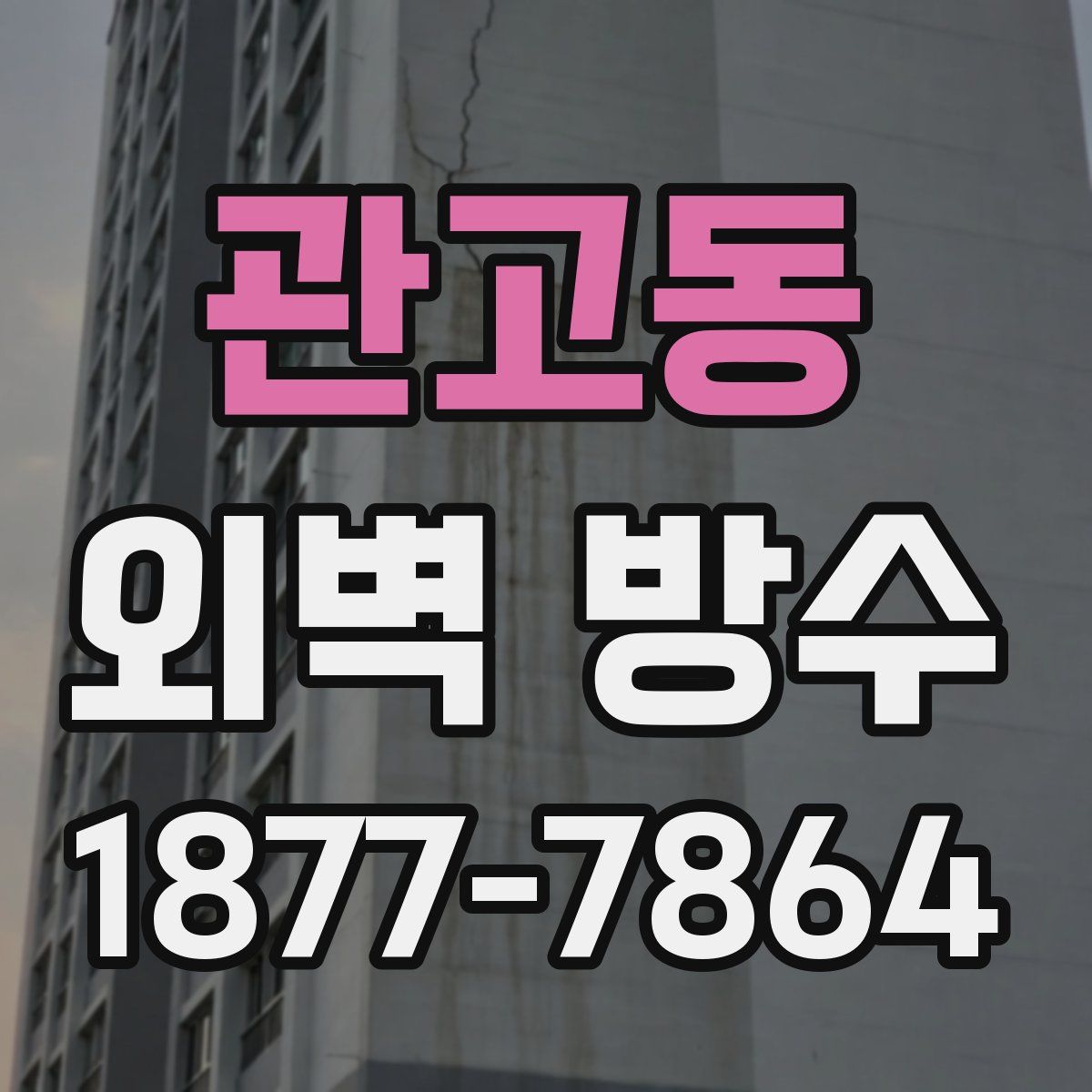 관고동 외벽 방수