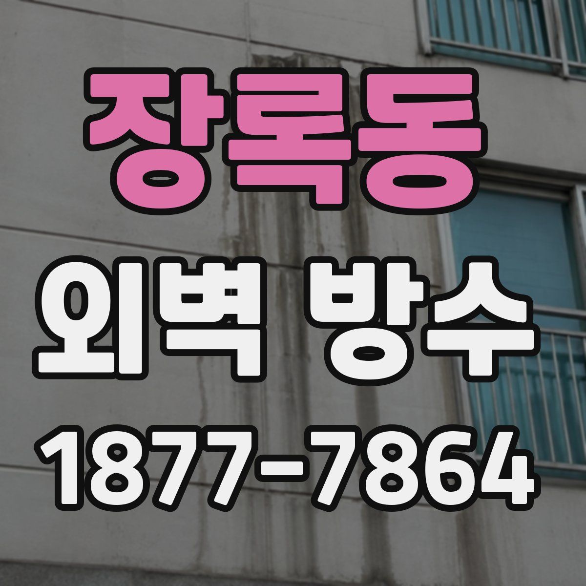 장록동 외벽 방수
