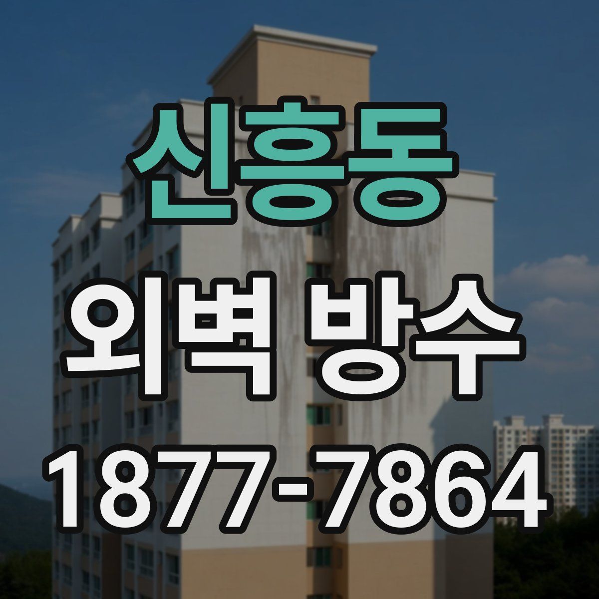 신흥동 외벽 방수