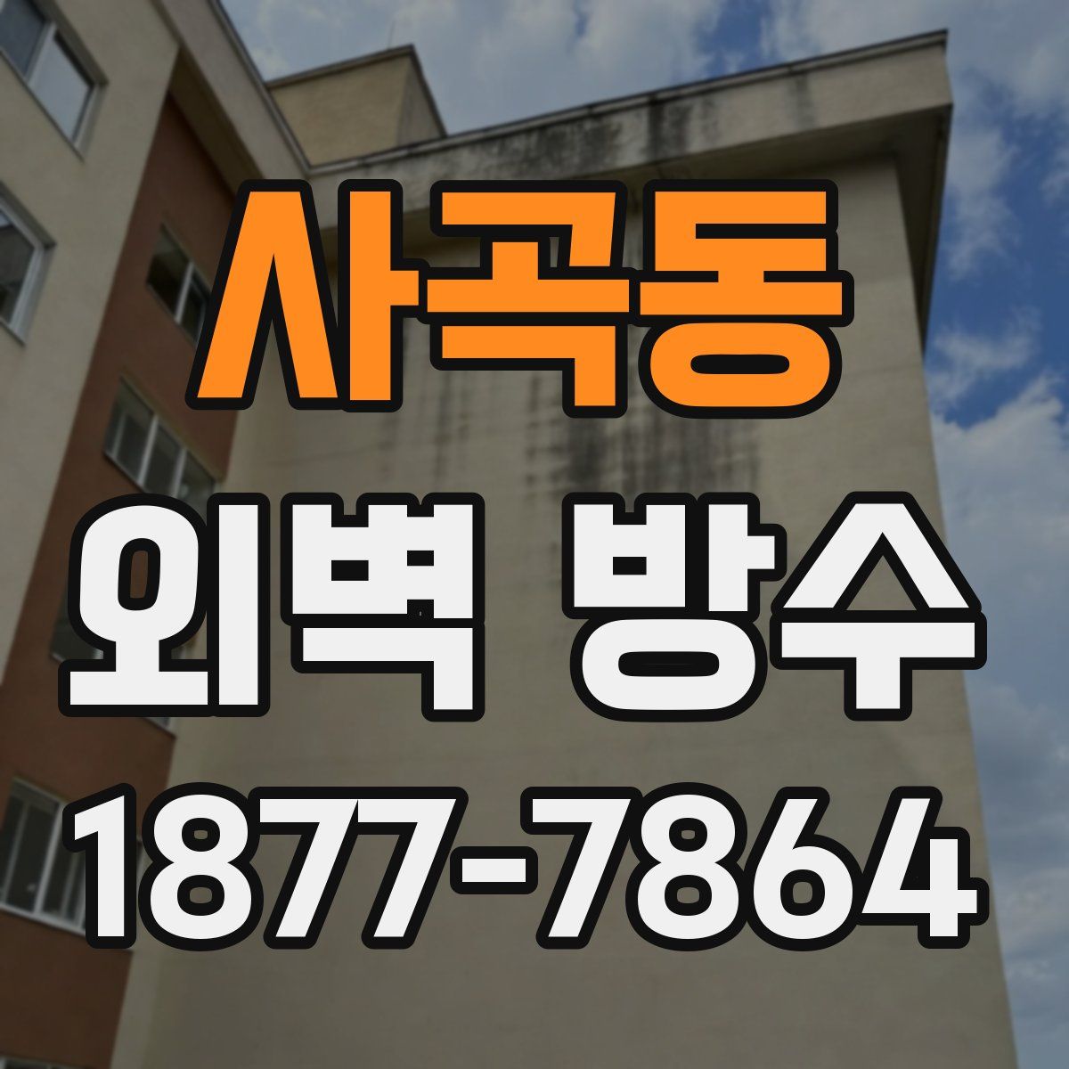 사곡동 외벽 방수