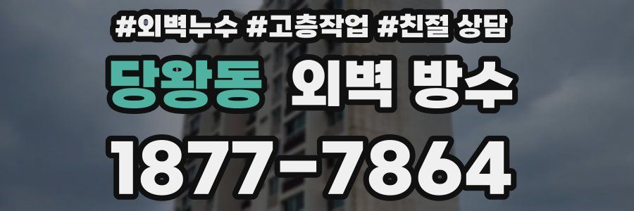 당왕동 외벽 방수