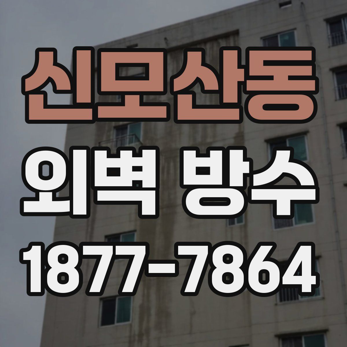 신모산동 외벽 방수
