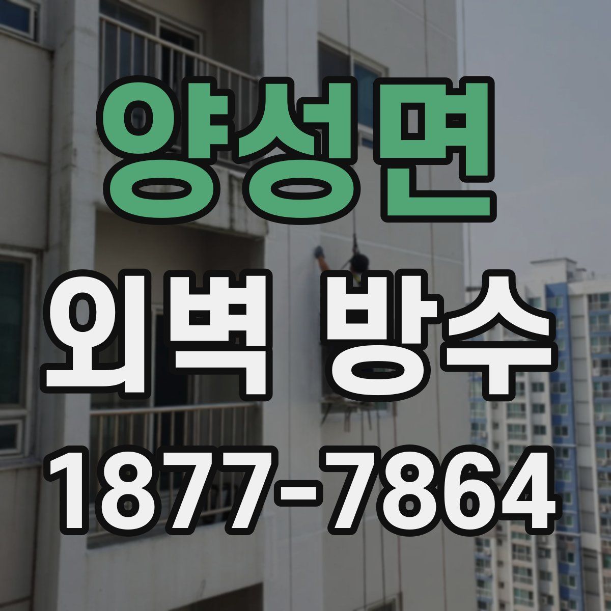 양성면 외벽 방수