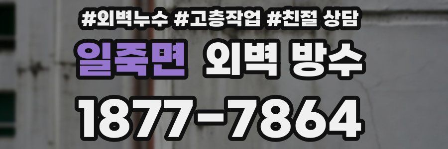 일죽면 외벽 방수