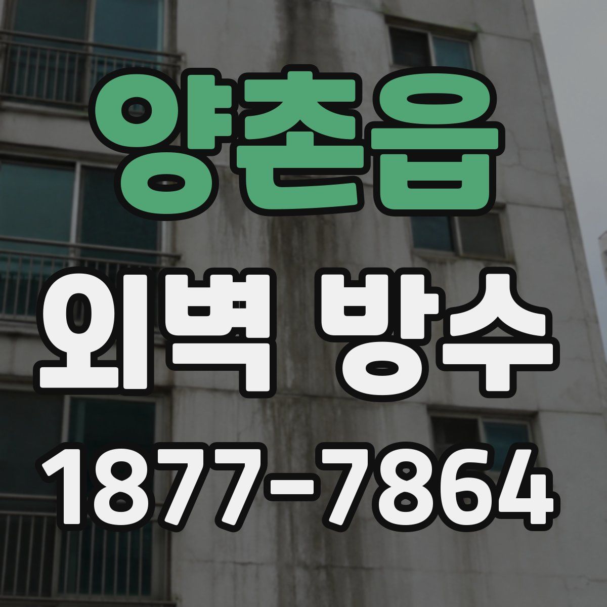 양촌읍 외벽 방수
