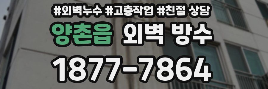 양촌읍 외벽 방수