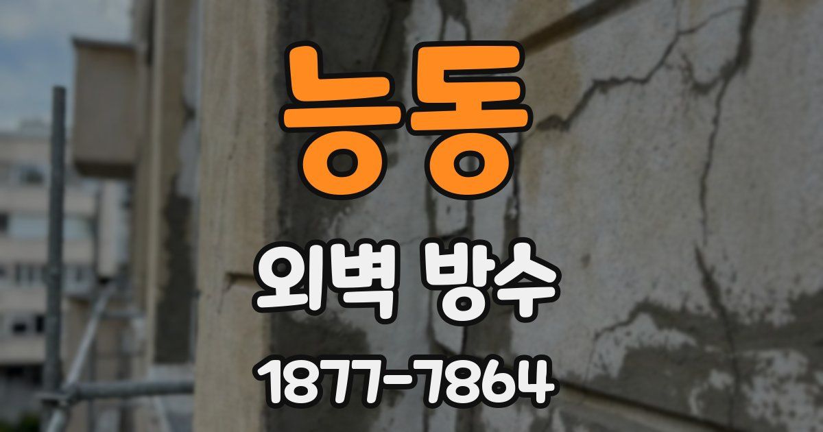 능동 외벽 방수