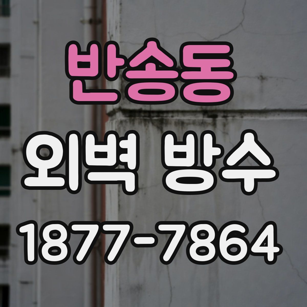 반송동 외벽 방수