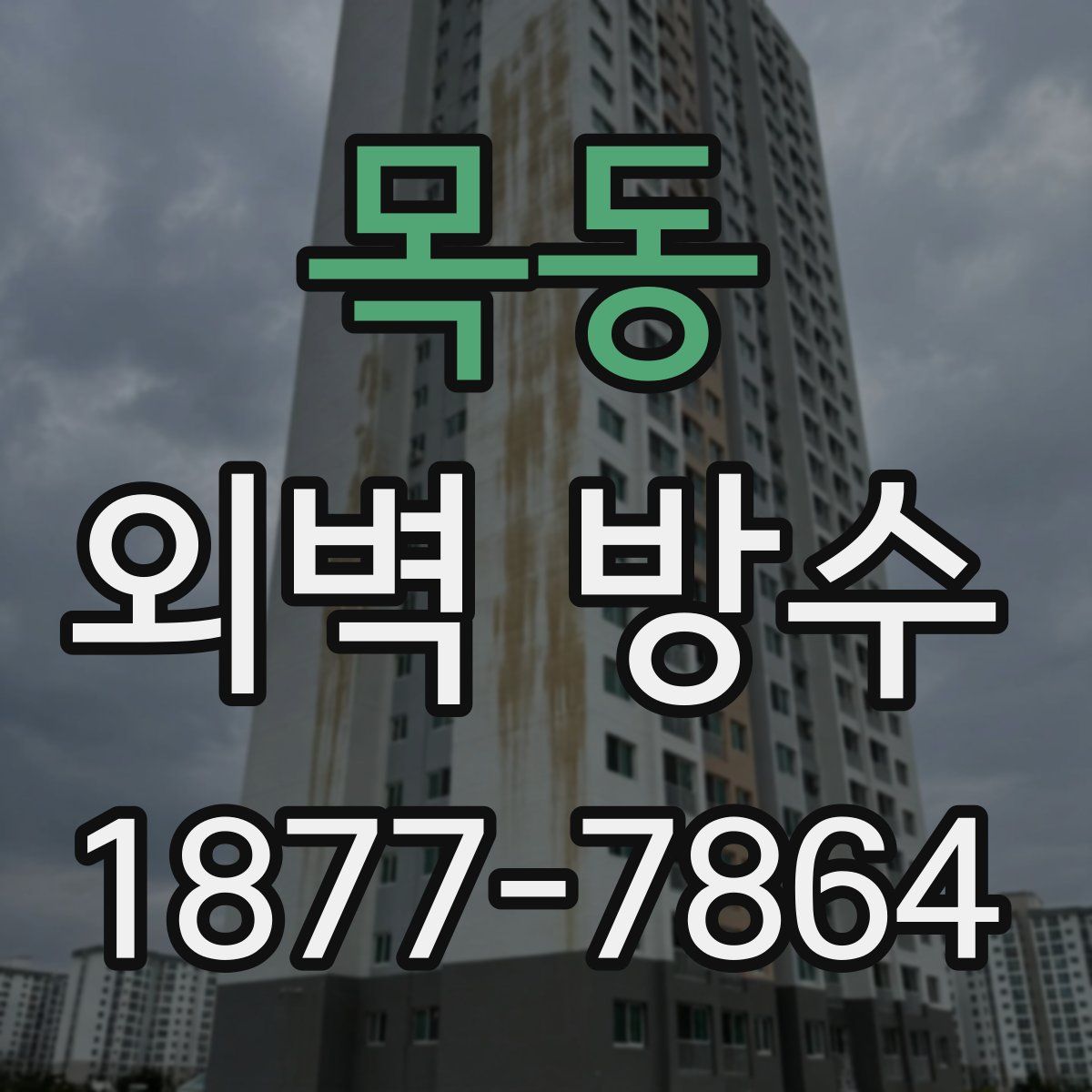 목동 외벽 방수
