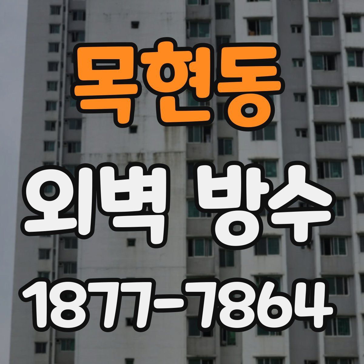 목현동 외벽 방수