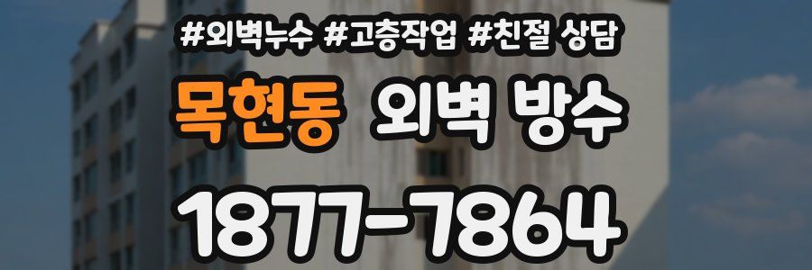 목현동 외벽 방수