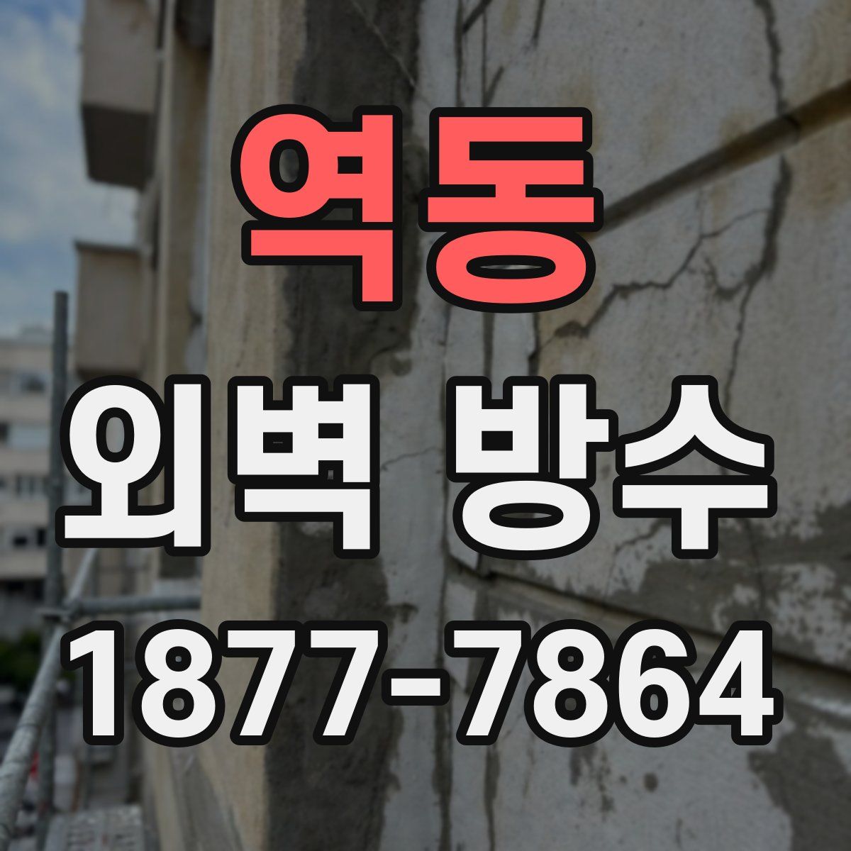 역동 외벽 방수