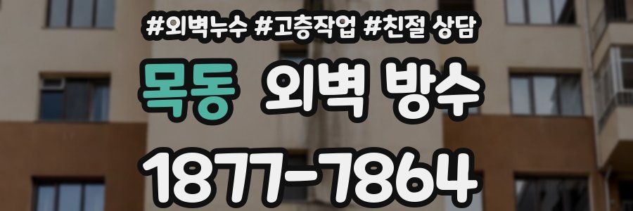 목동 외벽 방수