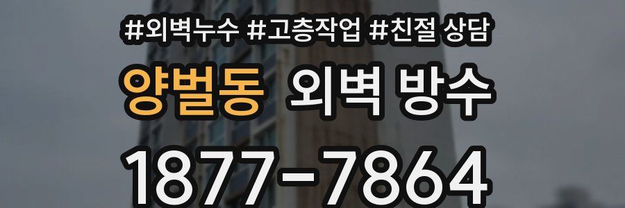 양벌동 외벽 방수