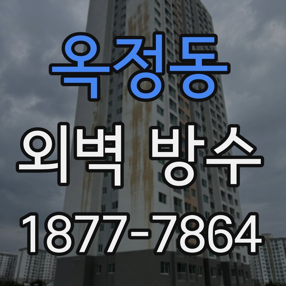 옥정동 외벽 방수 마감이 들뜨는 원인과 대응