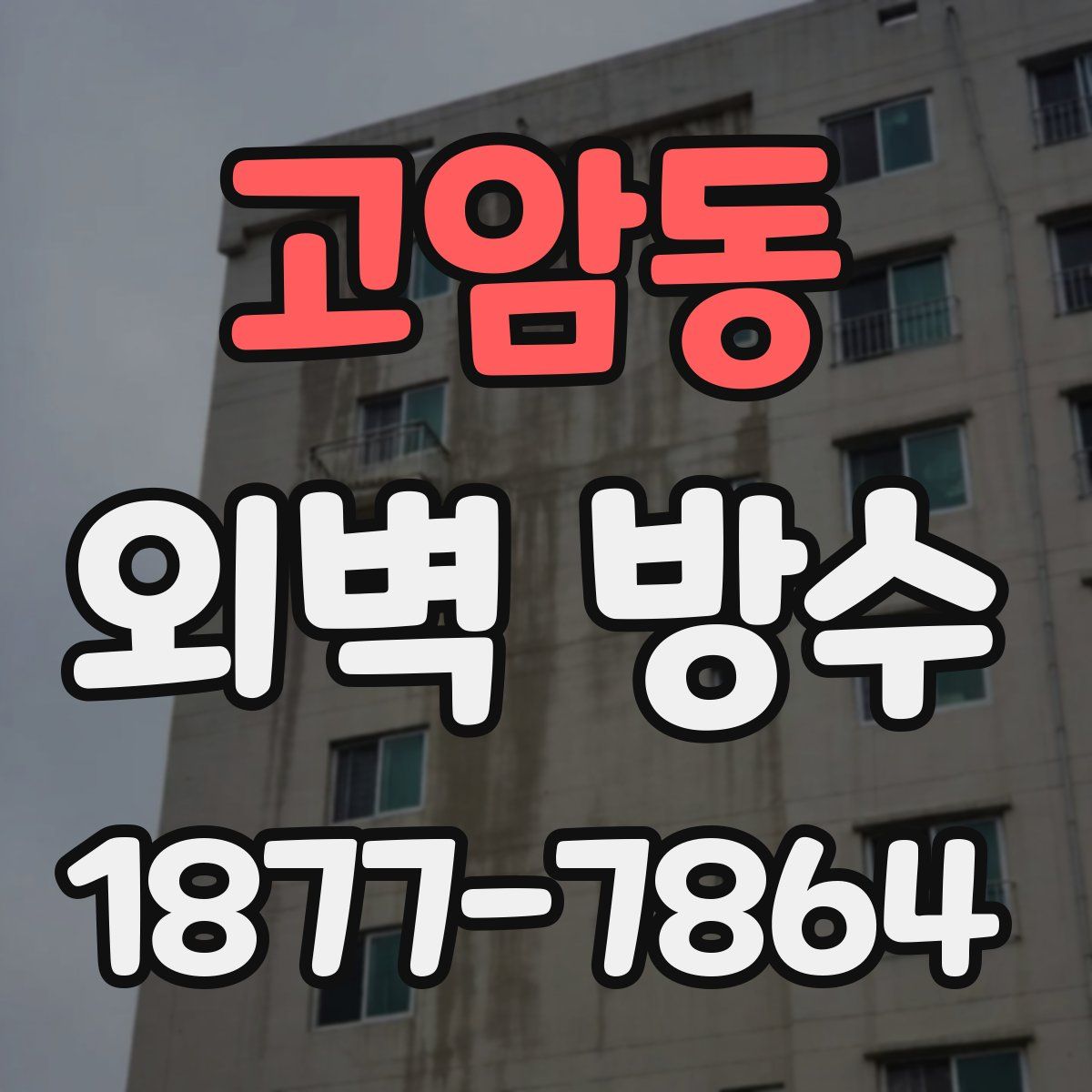 고암동 외벽 방수