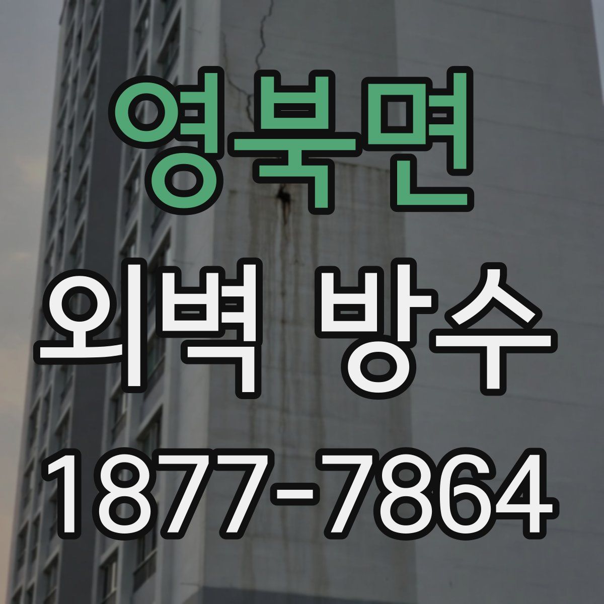 영북면 외벽 방수