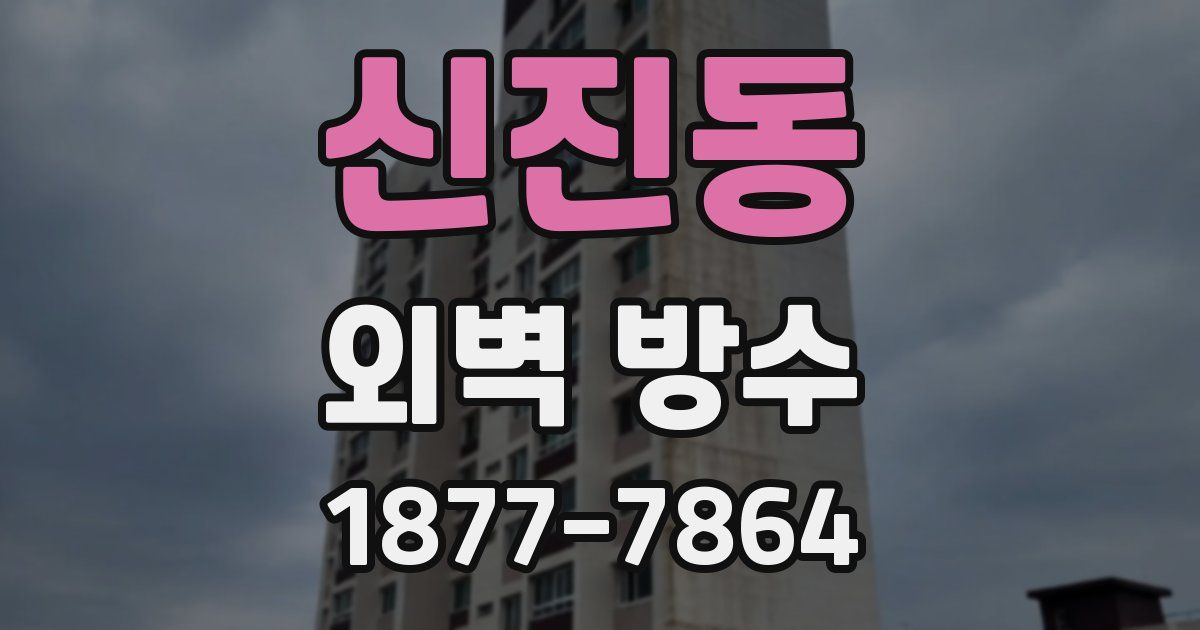 신진동 외벽 방수