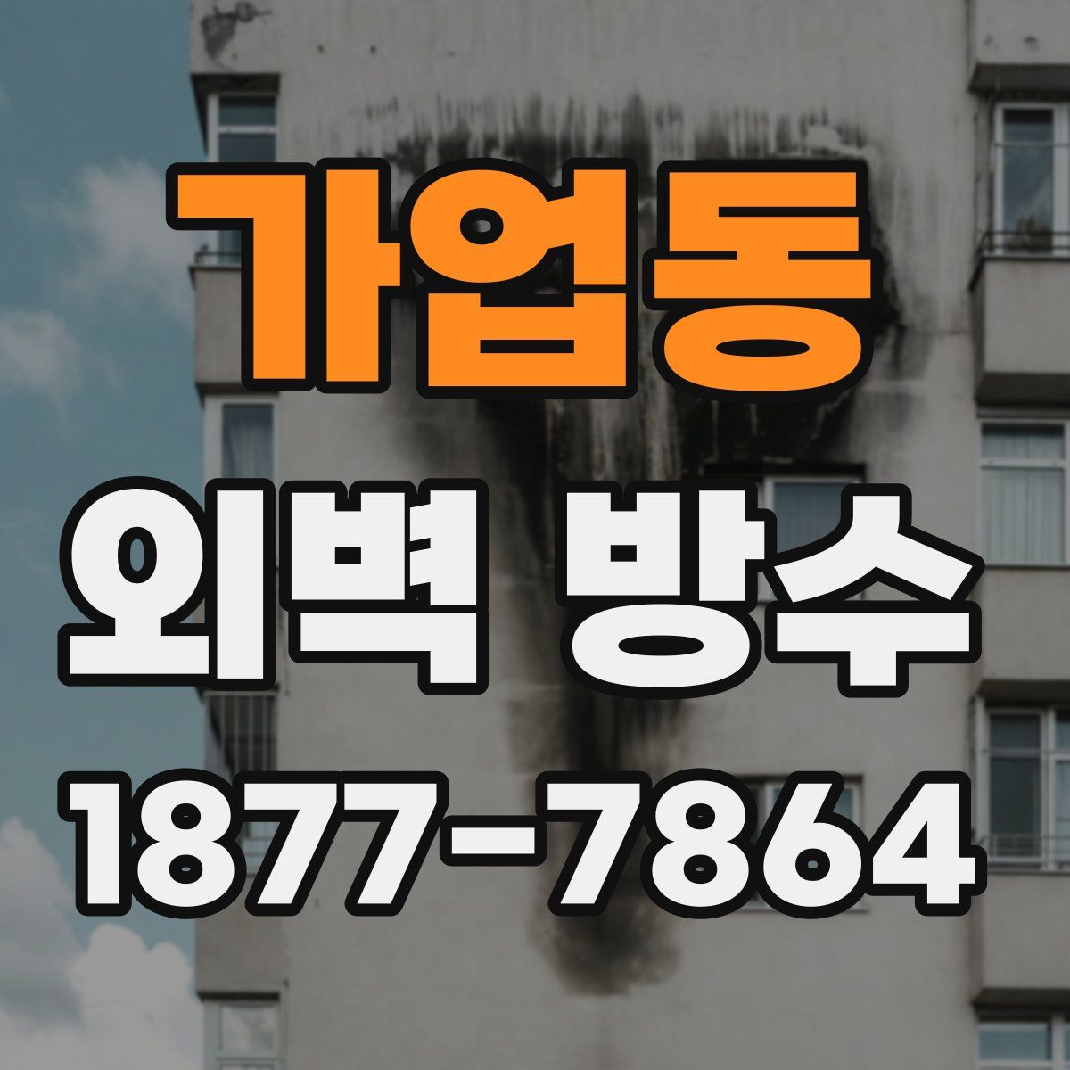 가업동 외벽 방수