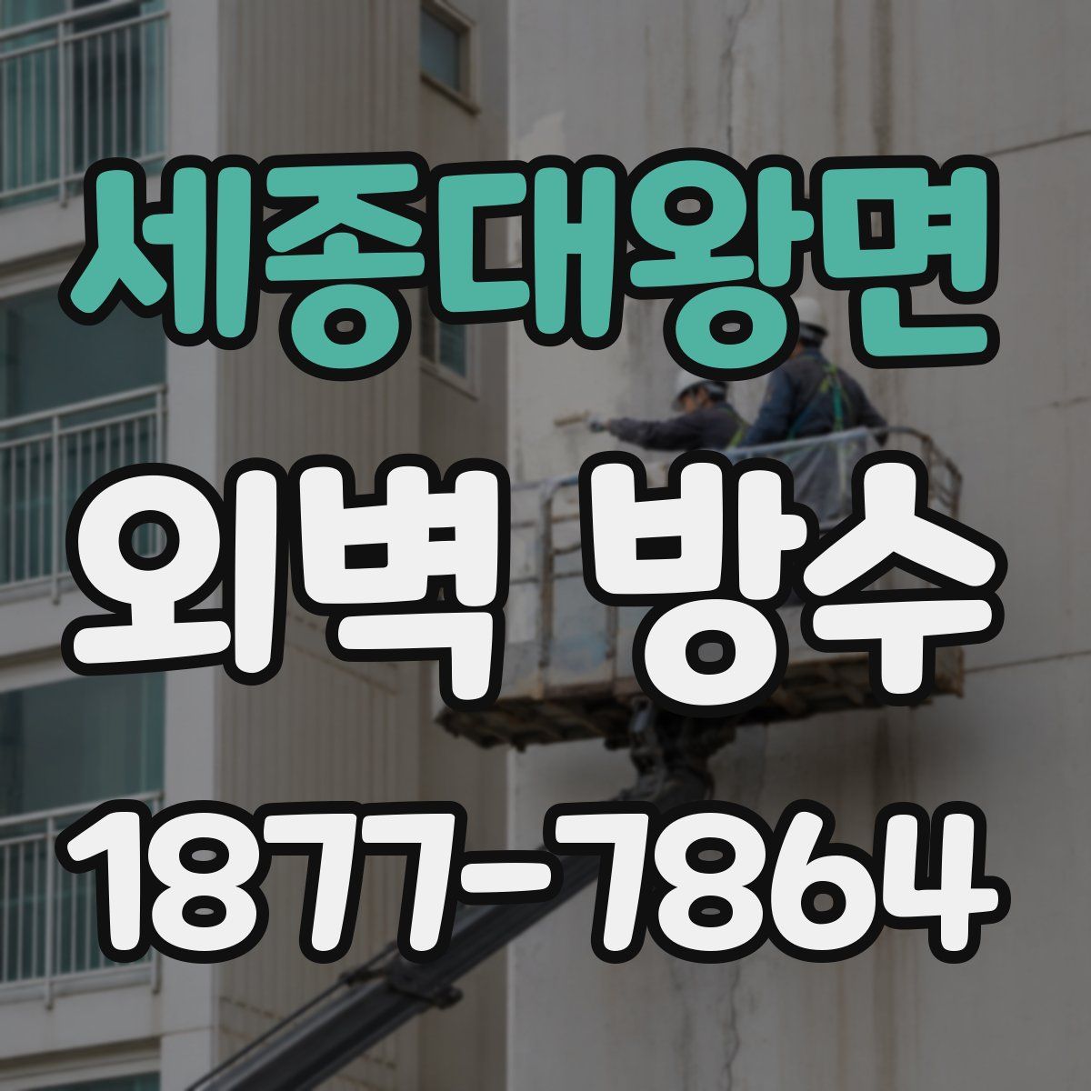 세종대왕면 외벽 방수
