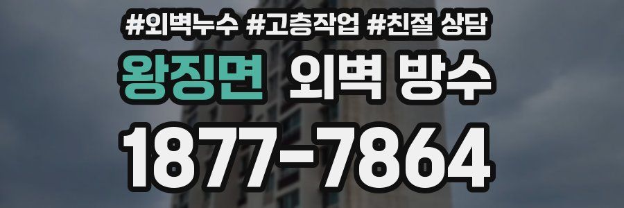 왕징면 외벽 방수
