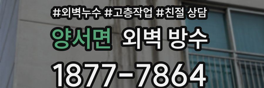 양서면 외벽 방수