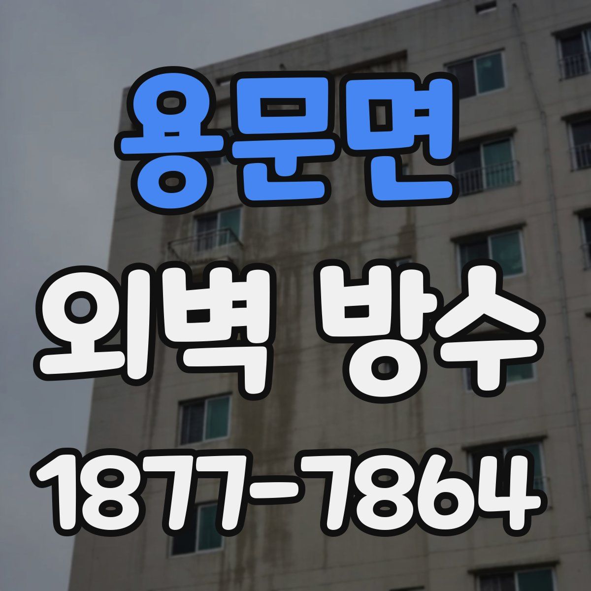 용문면 외벽 방수