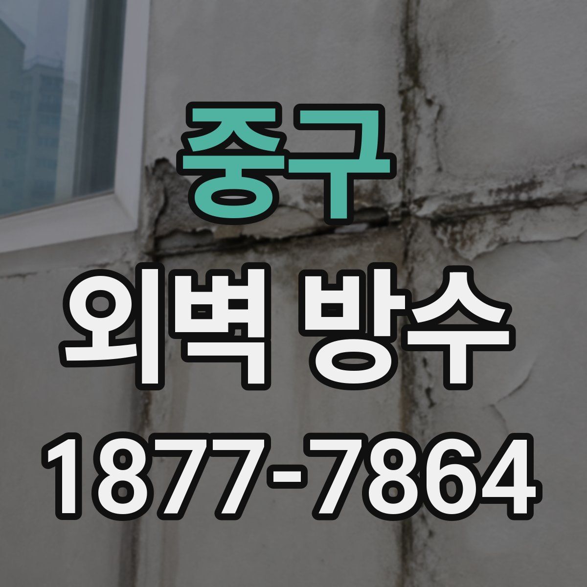 중구 외벽 방수