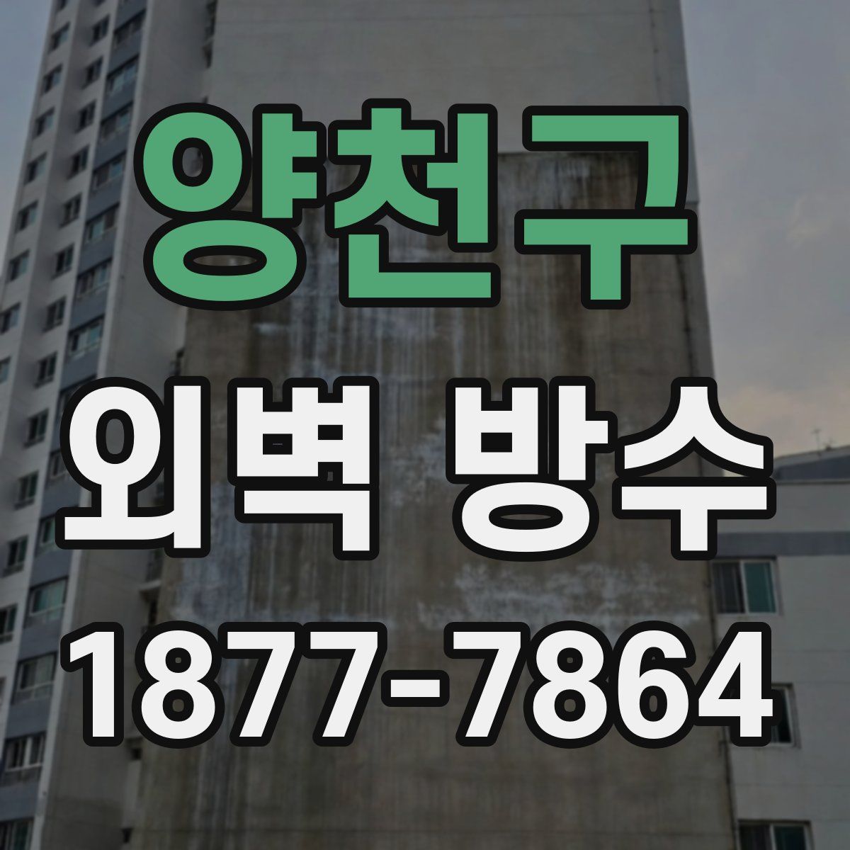 양천구 외벽 방수