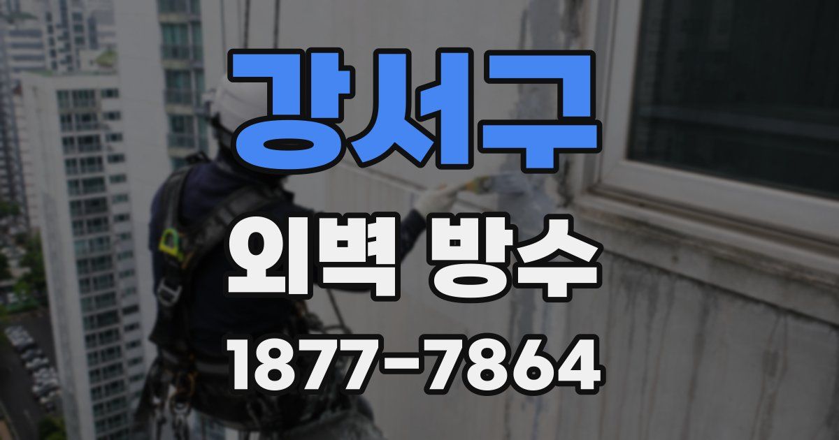 강서구 외벽 방수