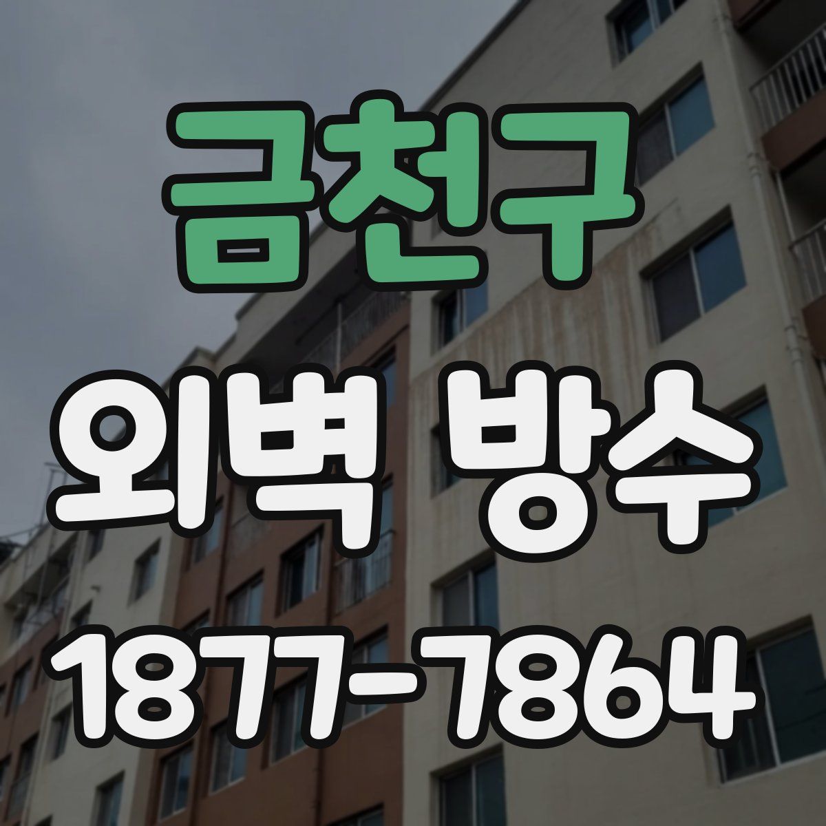 금천구 외벽 방수