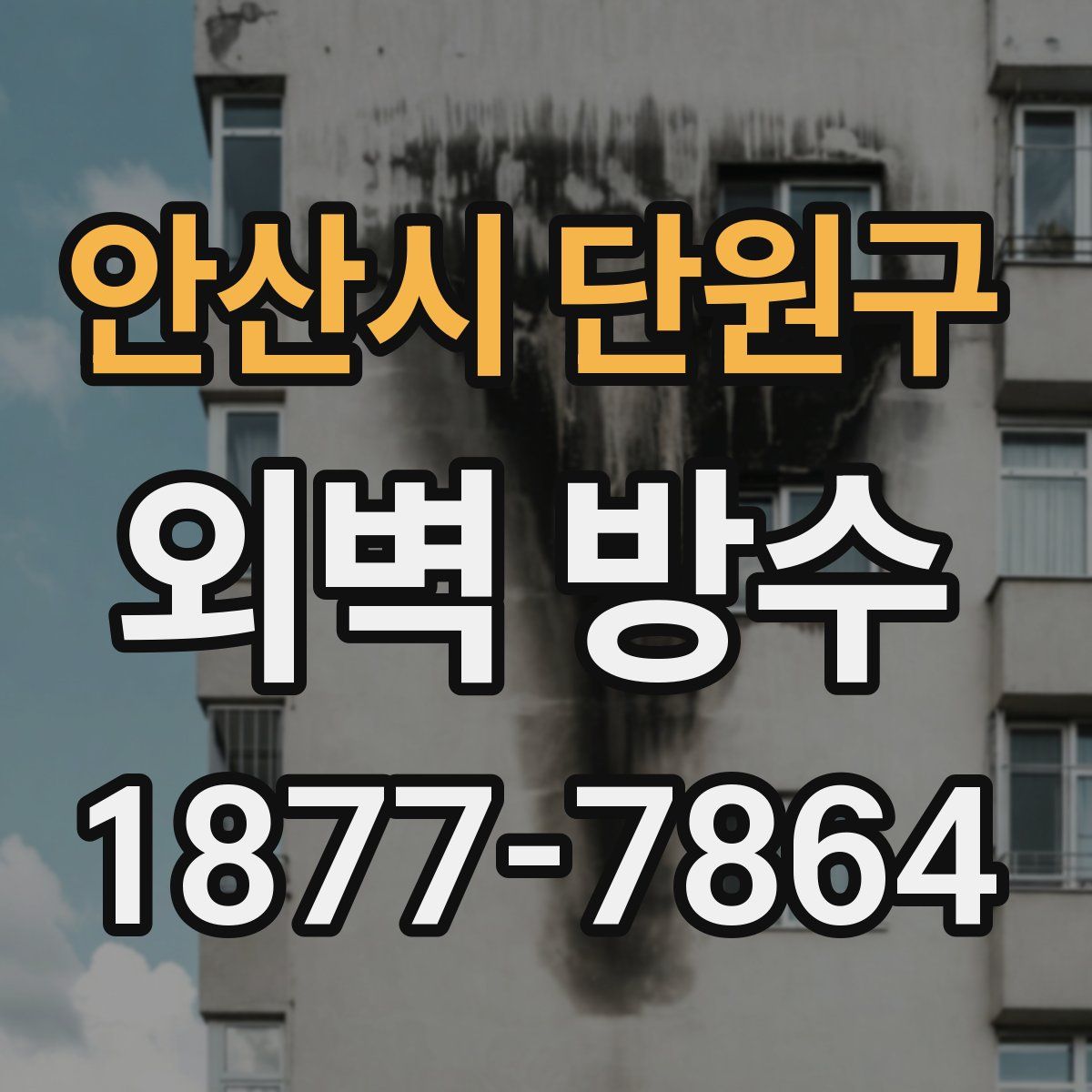 안산시 단원구 외벽 방수