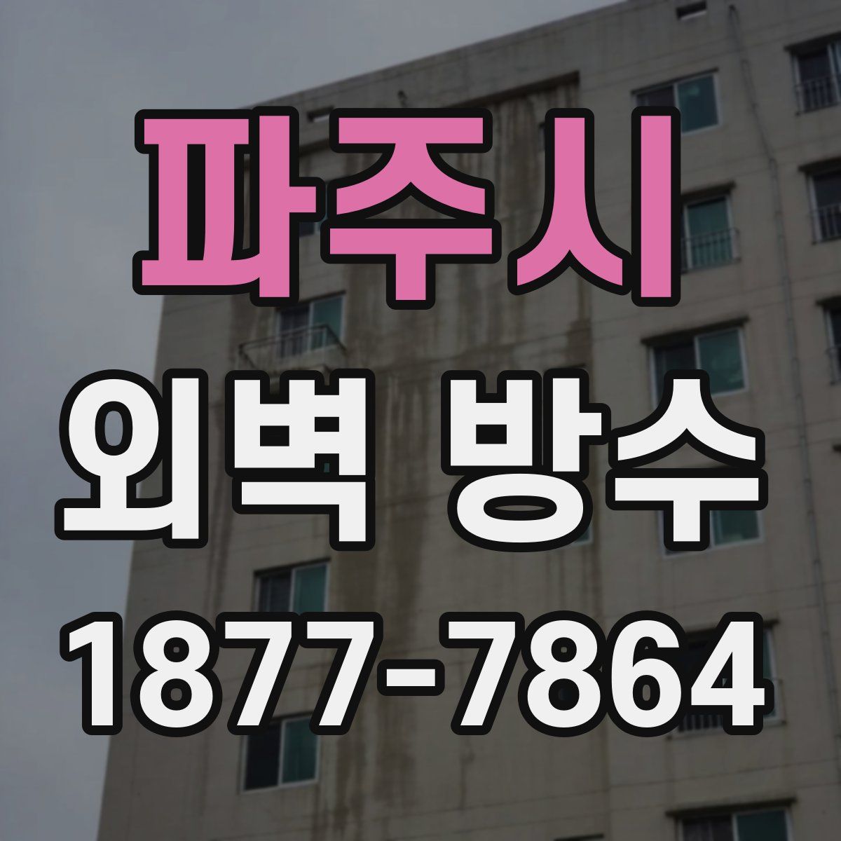 파주시 외벽 방수