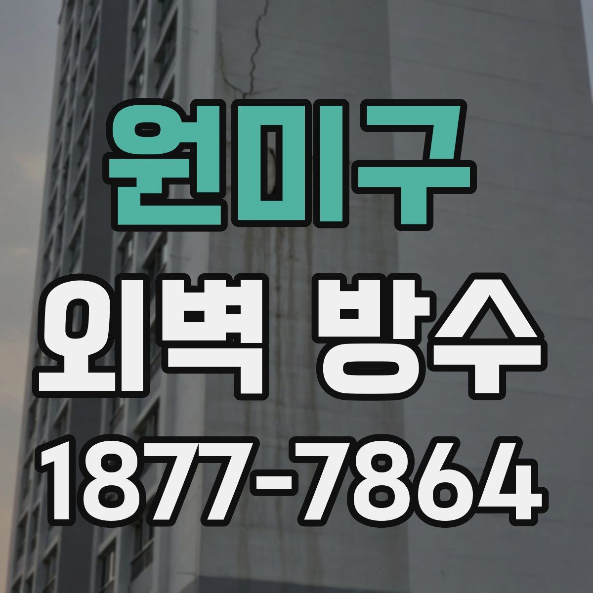 원미구 외벽 방수