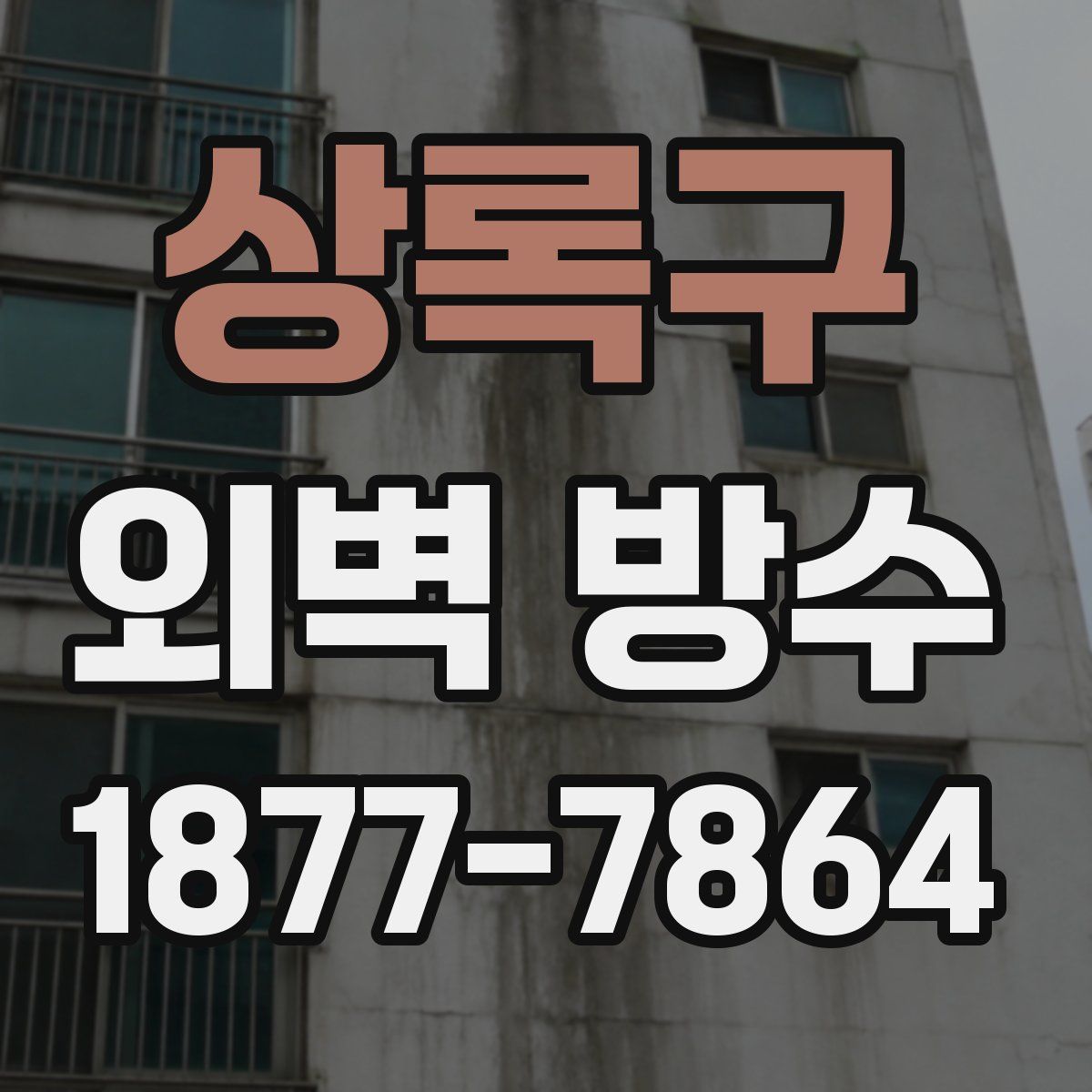 상록구 외벽 방수