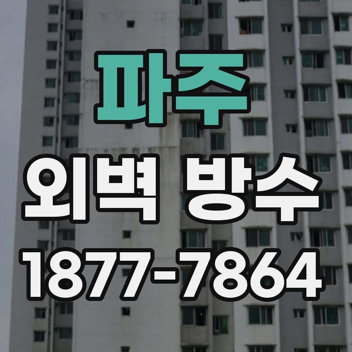 파주 외벽 방수