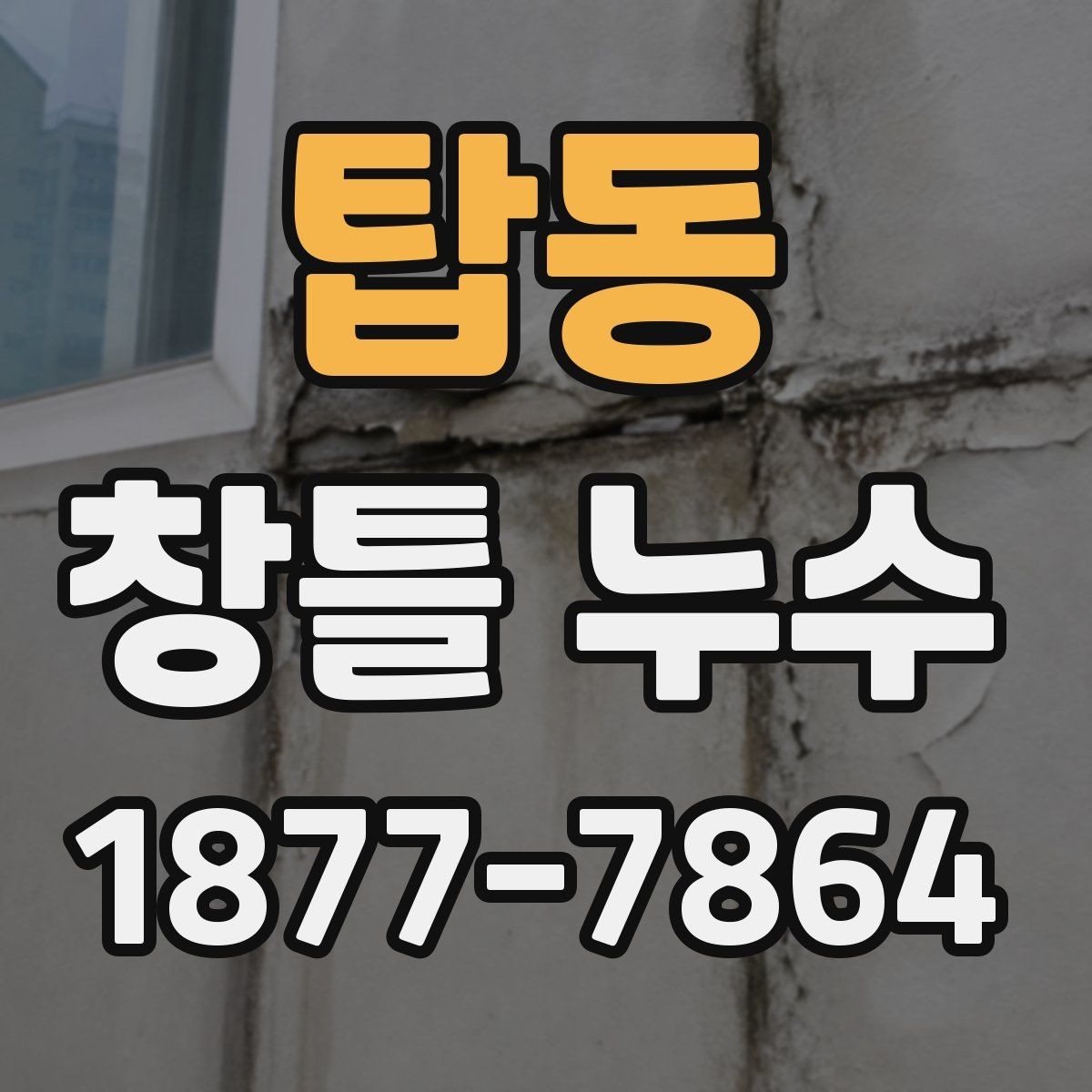 탑동 창틀 누수 보수 일정 잡기 전에 확인할 것
