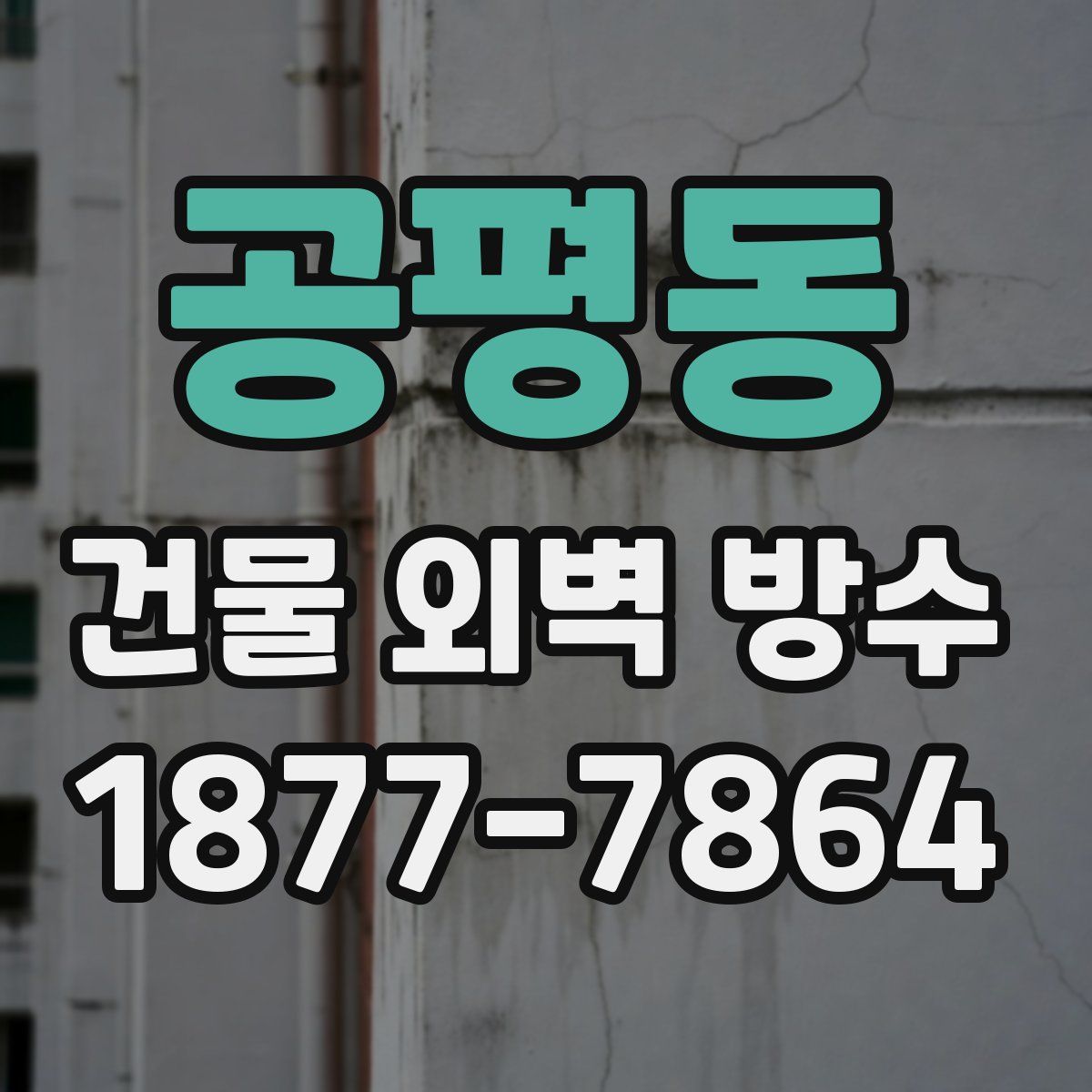 공평동 건물 외벽 방수