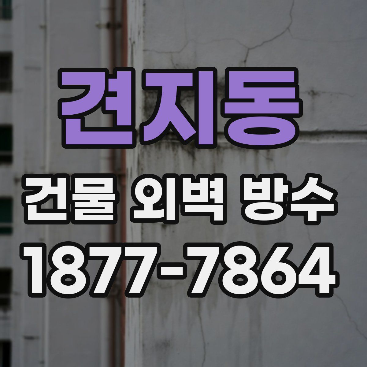 견지동 건물 외벽 방수