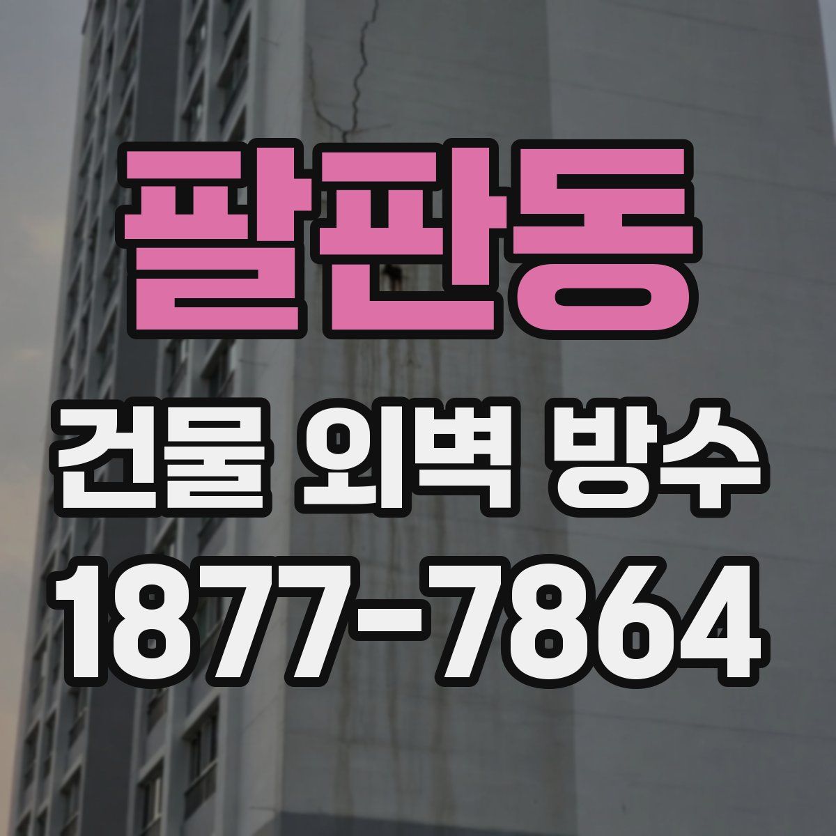 팔판동 건물 외벽 방수