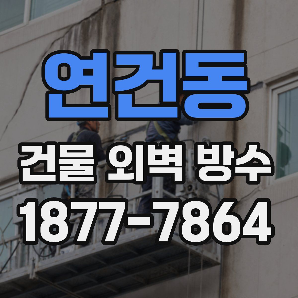 연건동 건물 외벽 방수