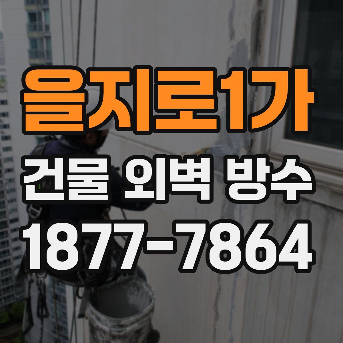 을지로1가 건물 외벽 방수